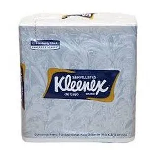 Servilleta de lujo100pz, kleenex, paquete