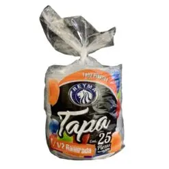 [1591] Tapas de vasos #16, 25 piezas, paquete