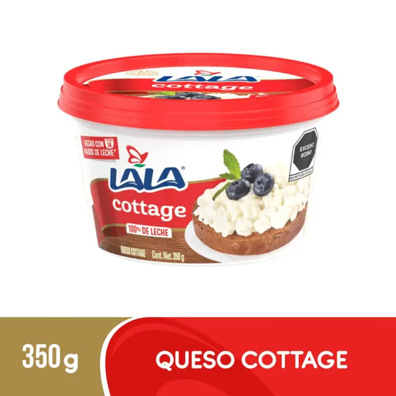 [1399] Queso cottage 350gr, lala, pieza