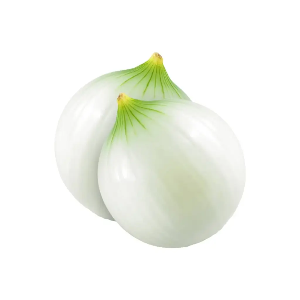 Cebolla blanca limpia de primera, kilo