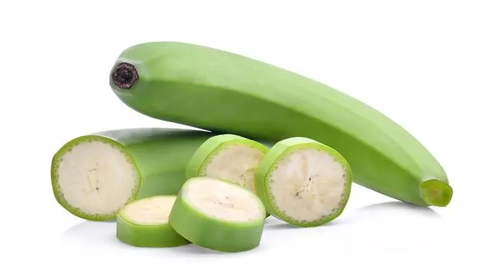 Plátano macho verde en trozos, kilo