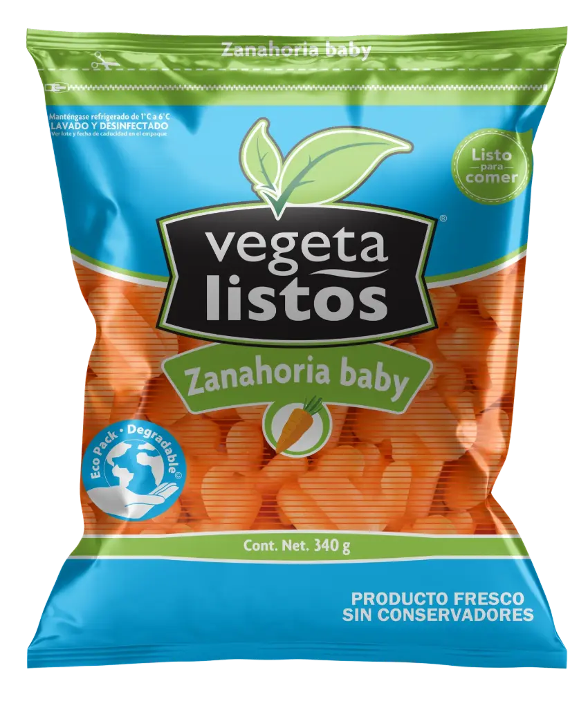 Zanahoria cambray, 340 gramos, paquete