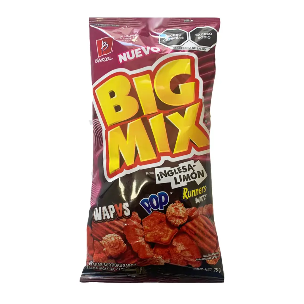 Big mix sabor salsa inglesa 80 g, Barcel, pieza