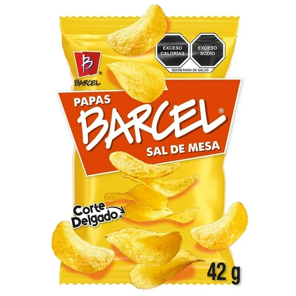 Chips sal de 42 grs, barcel, pieza