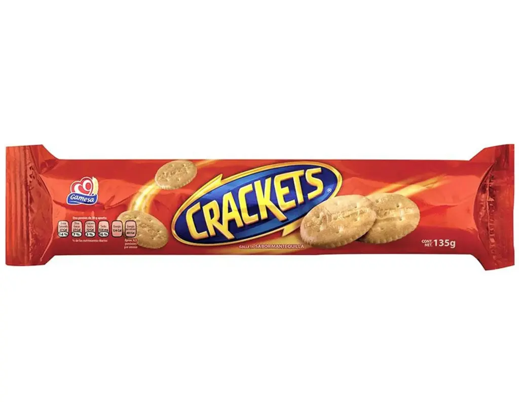 Galleta crackets 135gr, gamesa, pieza