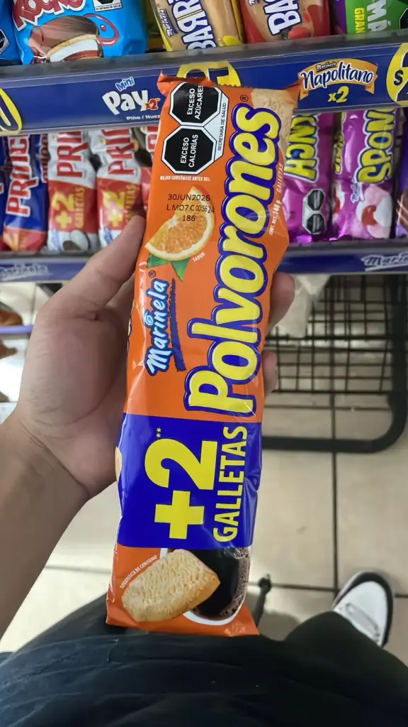 Galleta polvorones 148 g, marinela, pieza