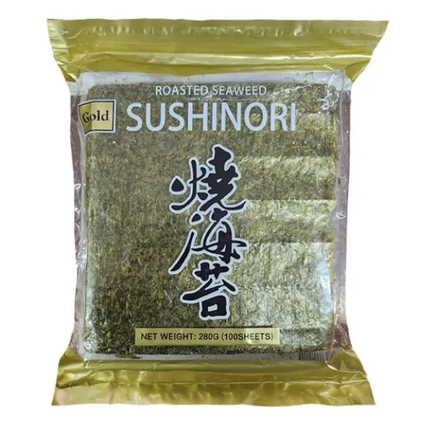Hoja nori, 10 piezas, paquete