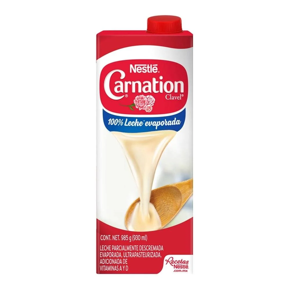 Leche evaporada 930ml, nestle, pieza