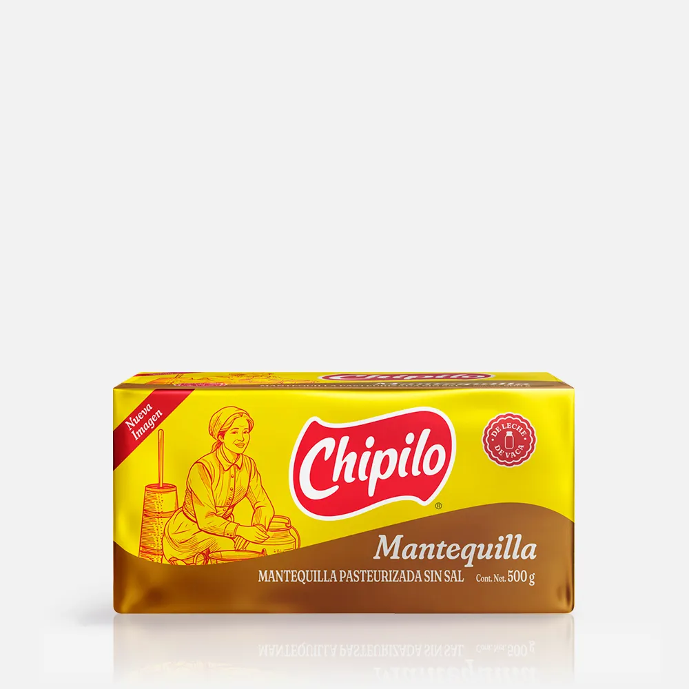 Mantequilla 500 g, chipilo, pieza