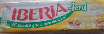 Mantequilla en barra 90grs, Iberia, barra