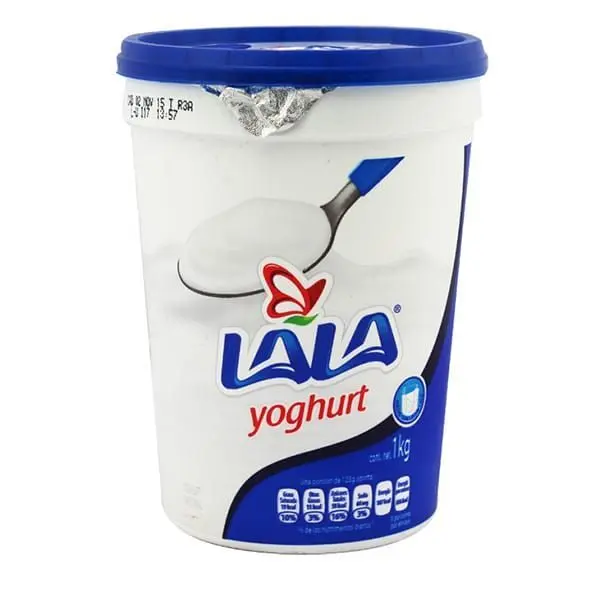 Yogurt natural, Lala, litro