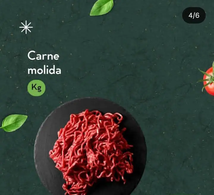 Carne molida de res, kilo