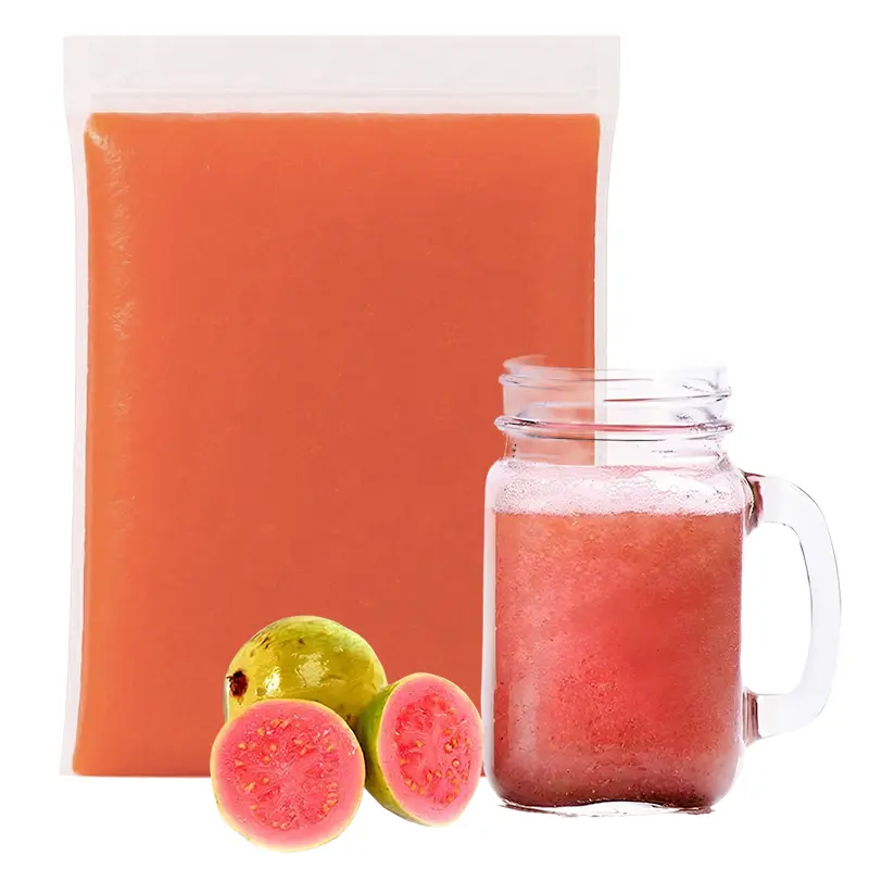 [2446] Pulpa de guayaba amarilla sin semilla, kilo