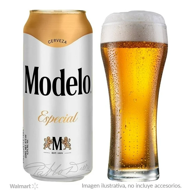 Cerveza de 437 ml, modelo especial, lata