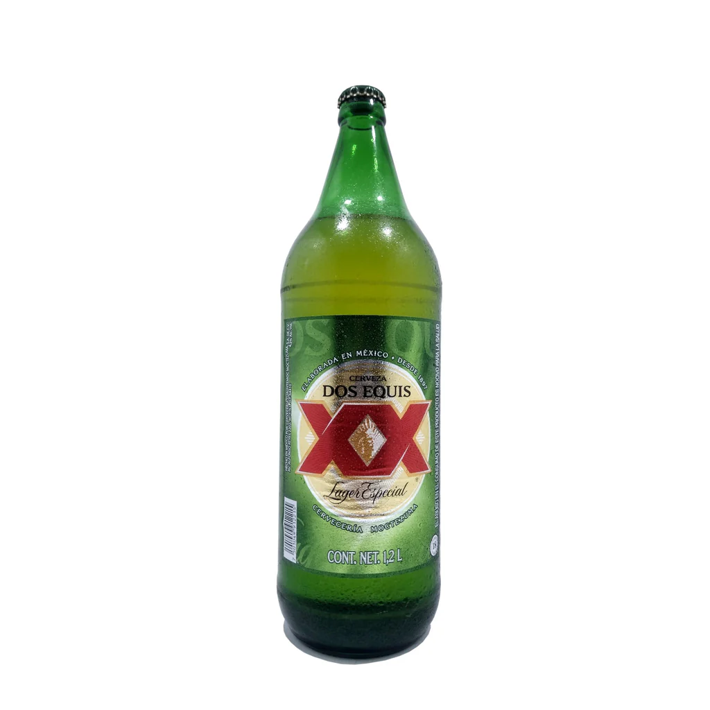 Cerveza caguama de 1.2 lts, xx, pieza