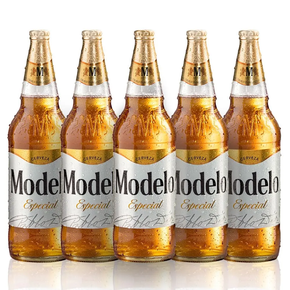 Cerveza caguama modelo especial, 12 piezas, caja 