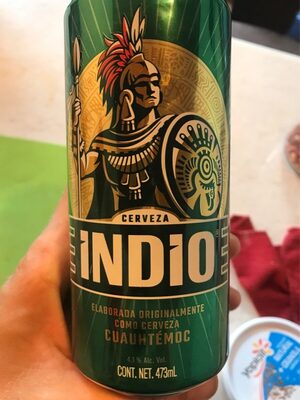 Cerveza laton, indio, pieza