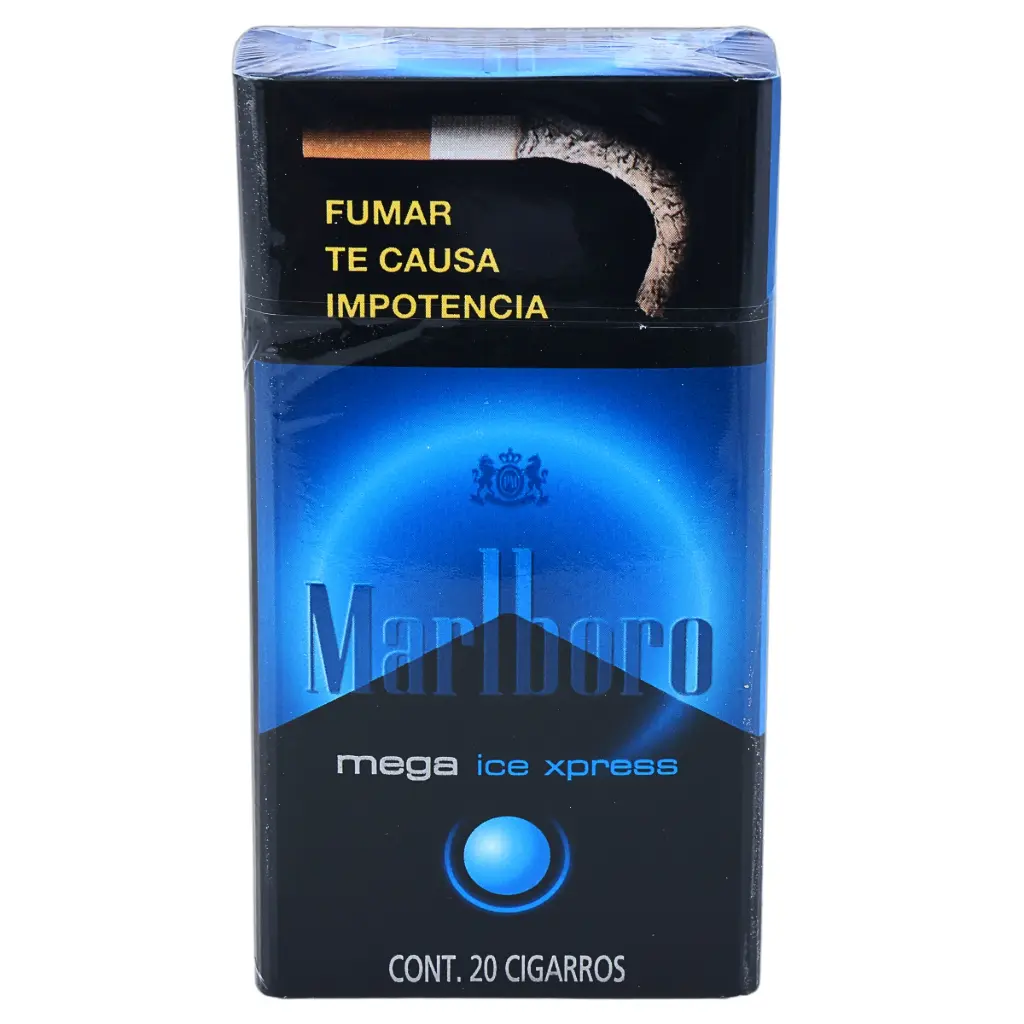 Cigarro ice xpress, Marlboro, cajetilla