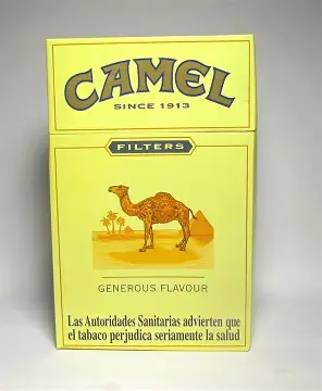 Cigarro camel, cajetilla