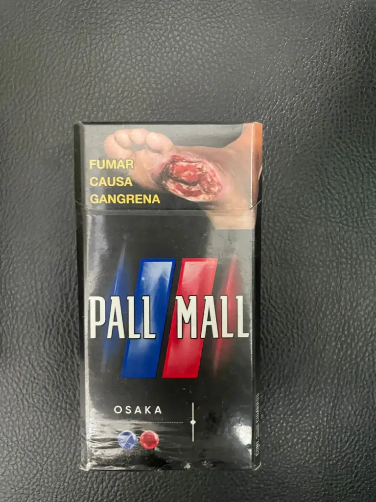 Cigarro osaka 10 cajetilla, pall mall, paquete