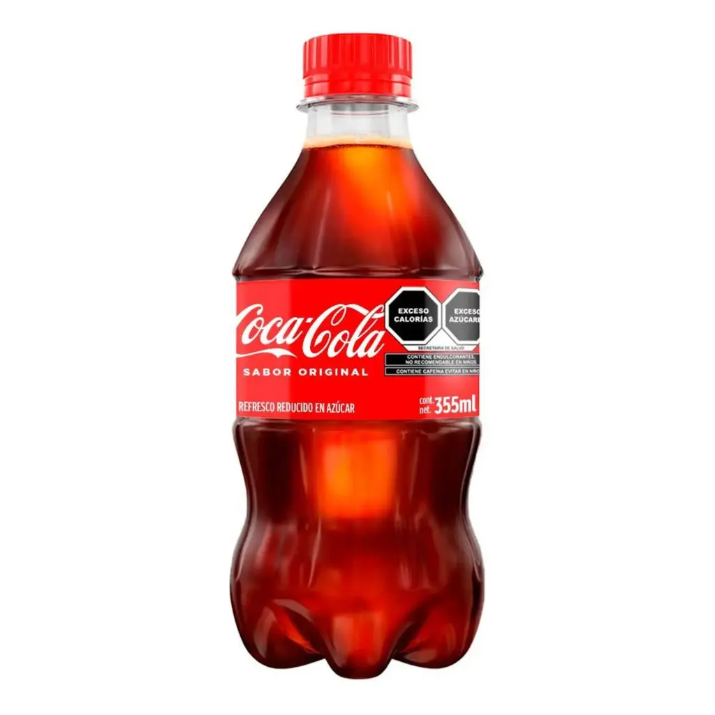 Chuby regular de 355 ml, Cocacola, pet