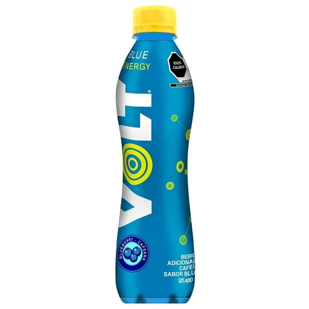 Bebida energética mora 400 ml, Volt, pet