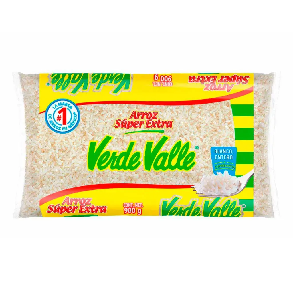Arroz super extra, verde valle, kilo