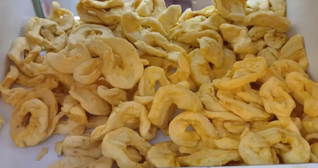 Manzana deshidratada, kilo