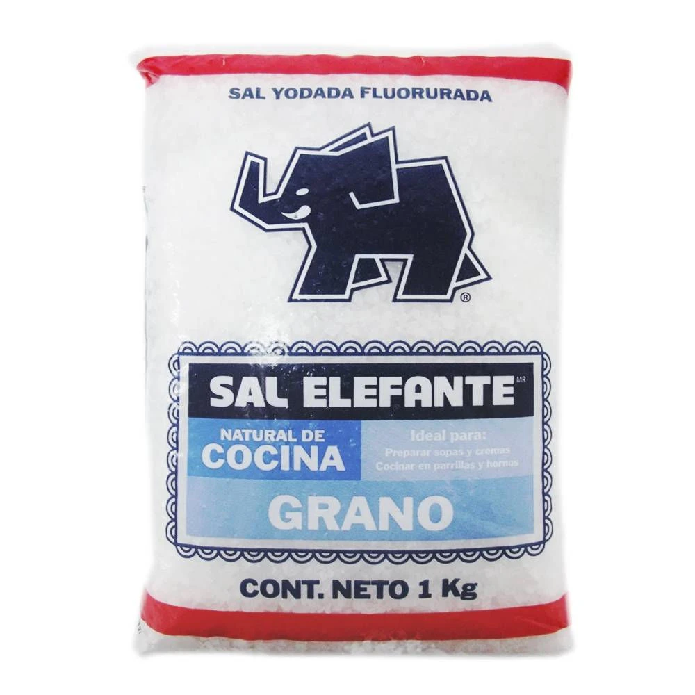 [2617] Sal de grano, elefante, kilo
