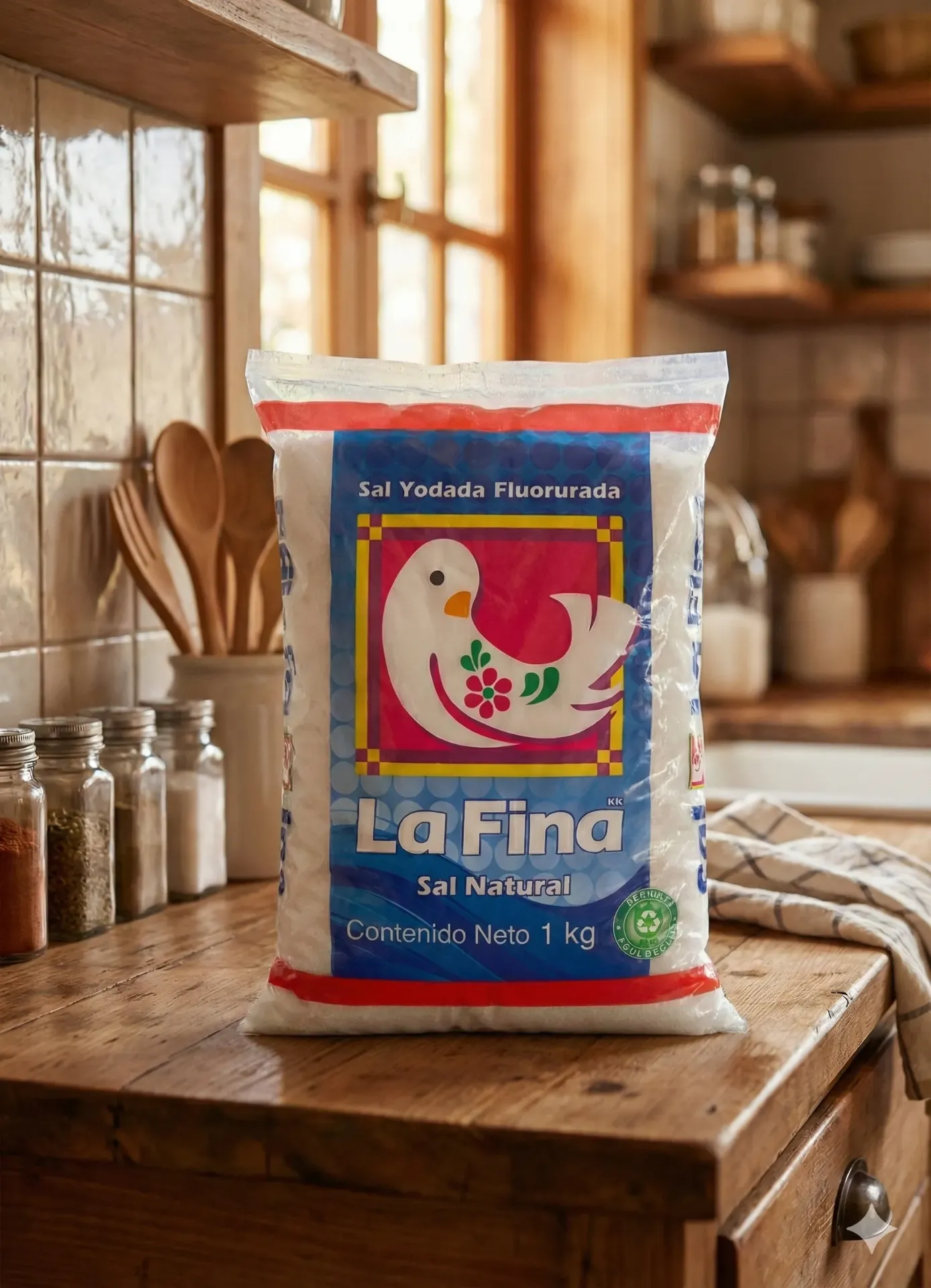 [2621] Sal natural de kilo , La fina, bolsa