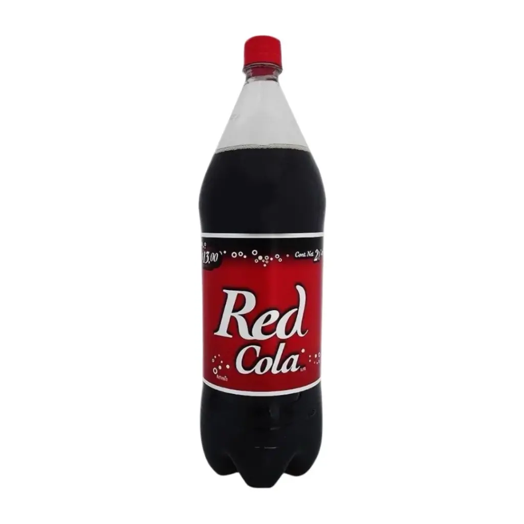 Refresco de 2 lts 8 pz, Red Cola, paquete