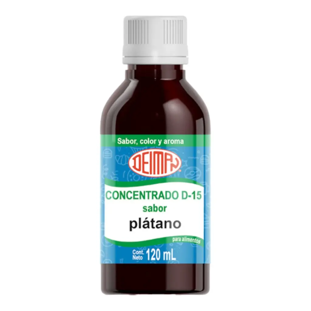Concentrado De Plátano 120ml, Deiman, Pieza