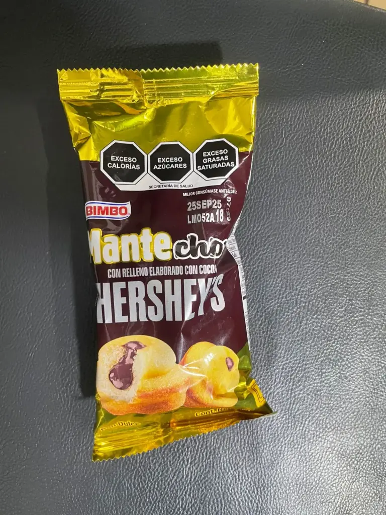 Mantechox Hersheys 80grs, Bimbo, pieza