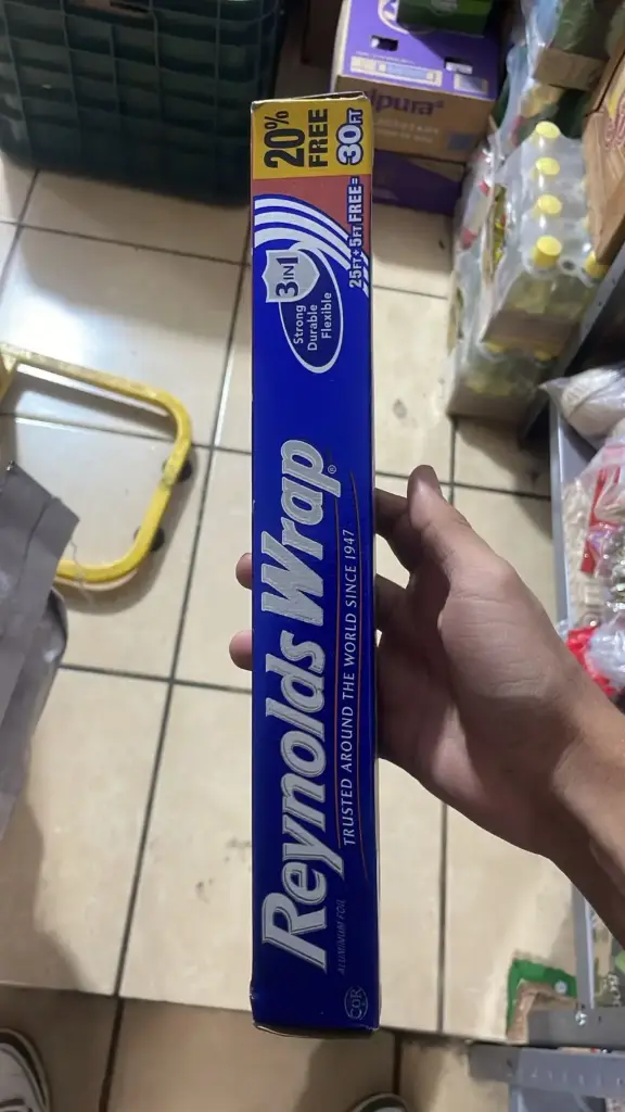 Papel aluminio  9.1 m, Reynolds Wrap,  pieza