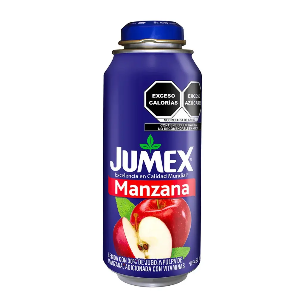 Jugo de manzana jumex, 460ml, pieza