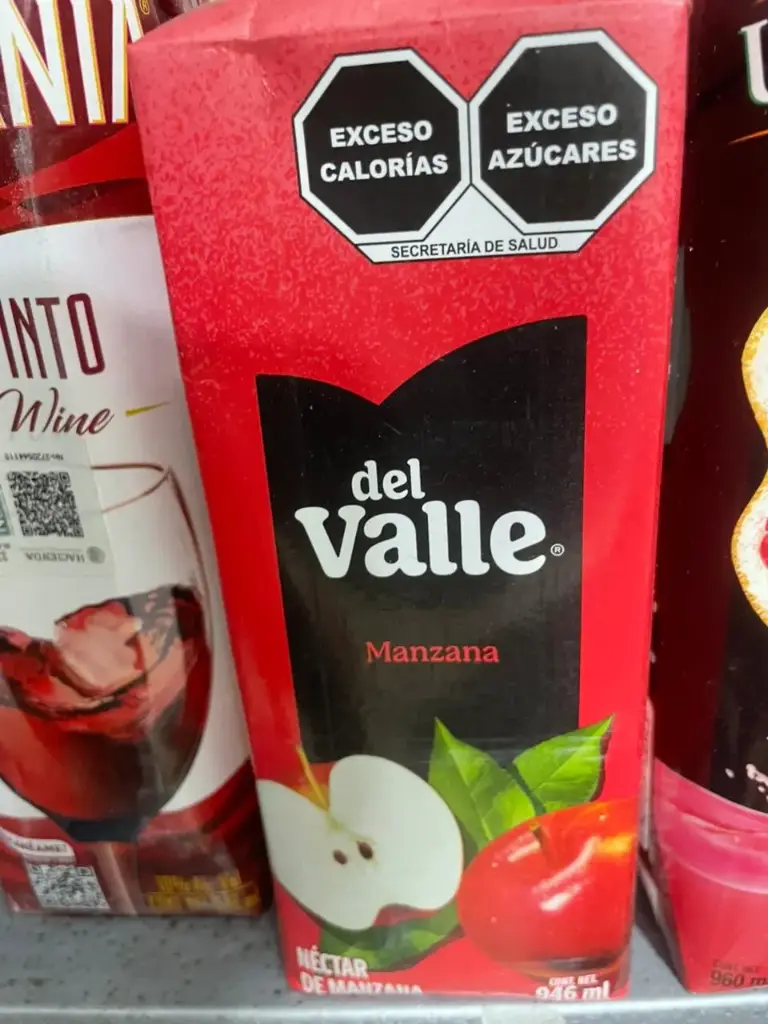 Jugo de manzana, del valle, 946ml, pieza