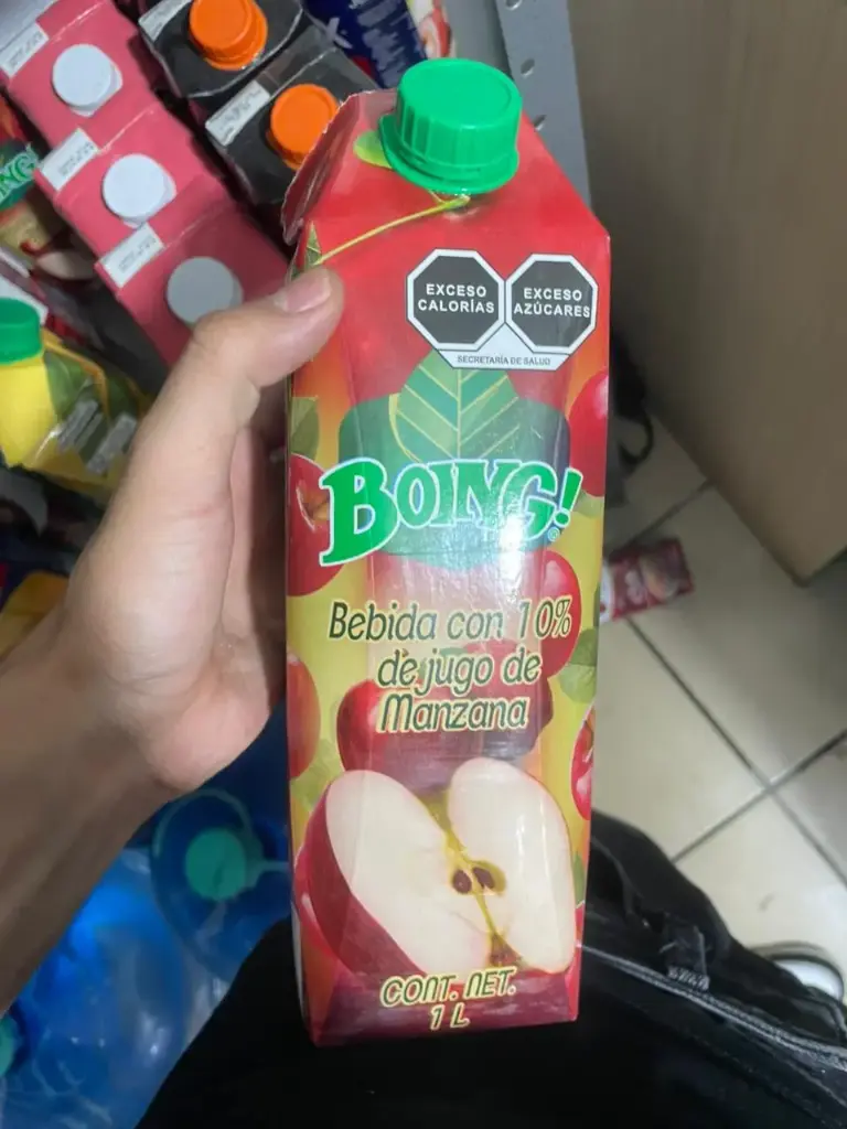 Jugo de manzana 1 L, boing,  pieza 