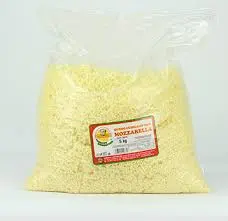 Queso mozzarella cubicado, gouda, kilo