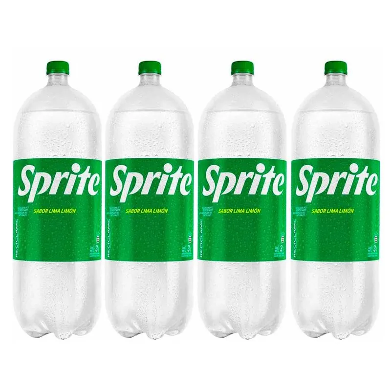 Refresco de 3lts 8 pz, sprite, paquete