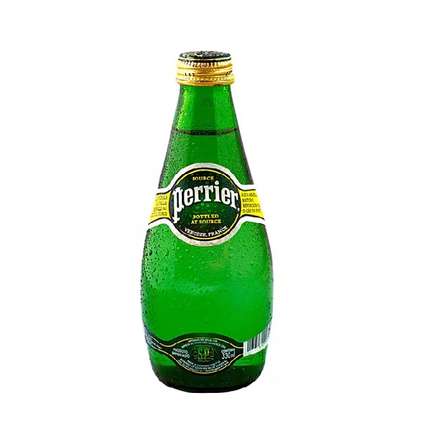 Agua mineral 330 ml, perrier, botella