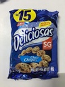 Galleta de chocolate, deliciosas, 230 grs