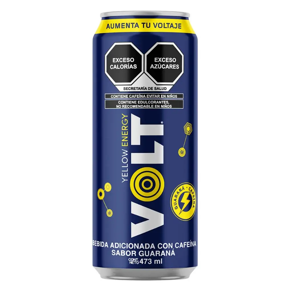 Bebida energetica de 473 ml, volt, pieza
