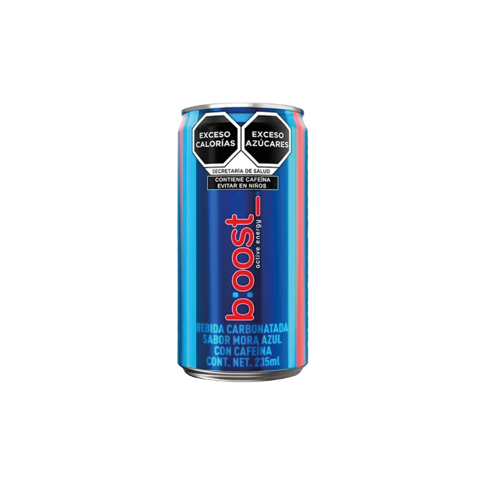 Bebida energética 235ml, Boost, lata