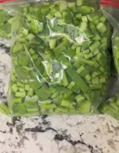 Nopal en trozo congelado, kilo