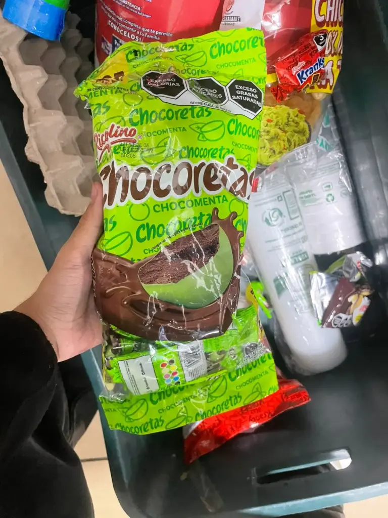 Chocoretas 25 pz, ricolino, bolsa