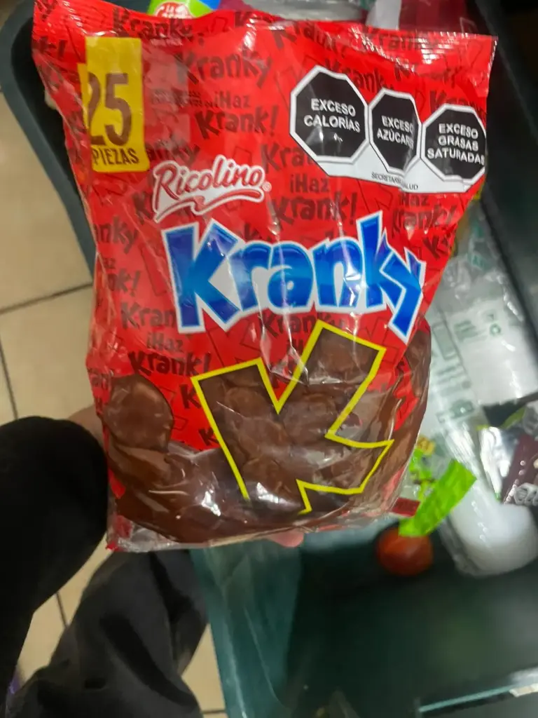 Kranky, ricolino, 25 pz, bolsa