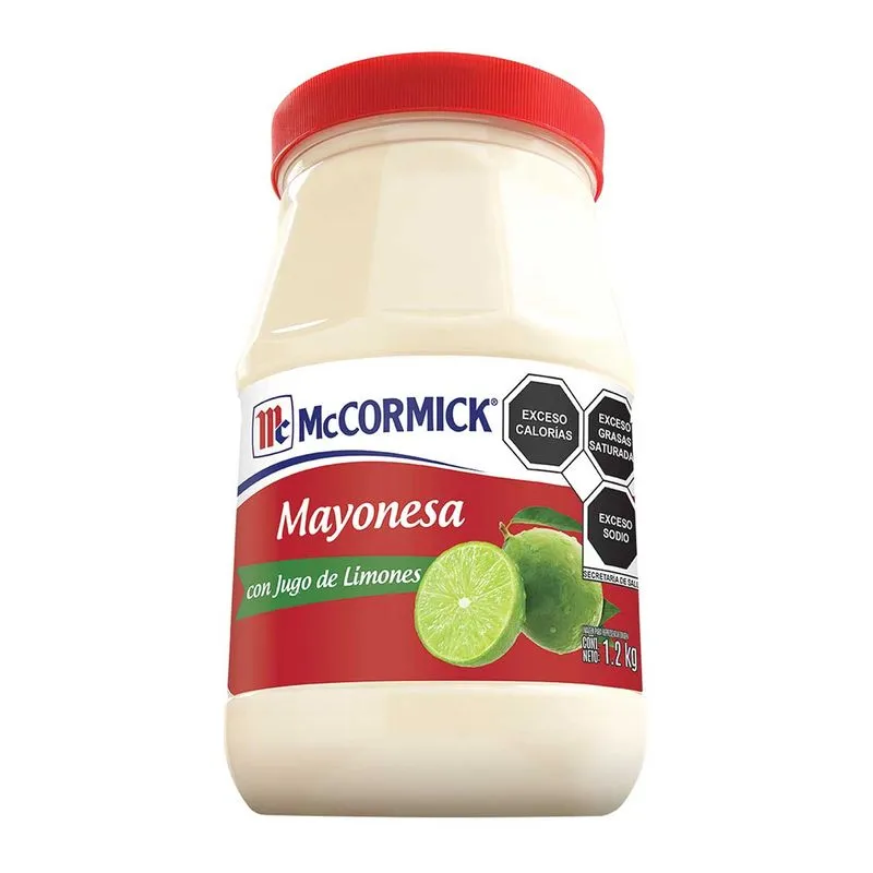 Mayonesa con limon 1.4 kg, mccormick, pieza