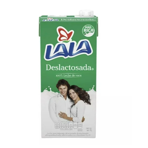 Leche deslactosada, Lala, litro