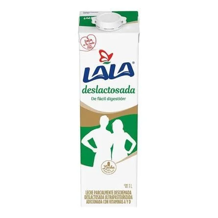 Leche past deslactosada, Lala, litro