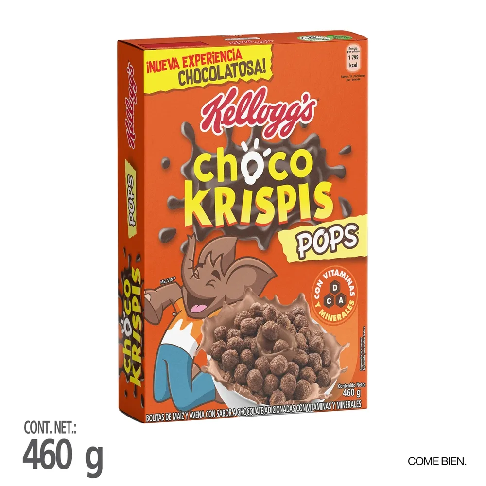  Cereal choco krispis 460 g, Kellogg's, pz 